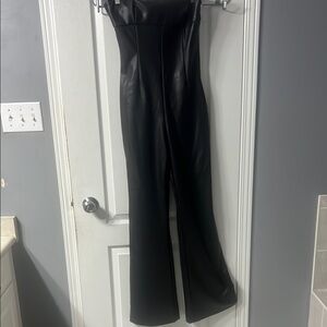 Zara Black Flare Jumpsuit with Boot Cut Elegance